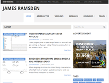 Tablet Screenshot of james-ramsden.com